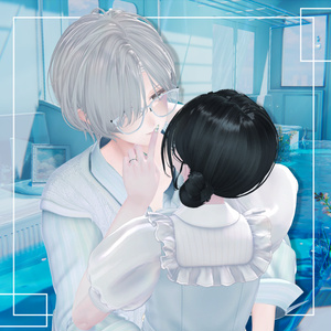 VRCポーズ15set (20Animation) Couple Pair Pose Vol.1 缩略图 10