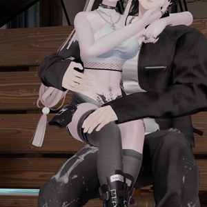 VRCポーズ15set (20Animation) Couple Pair Pose Vol.1 缩略图 5