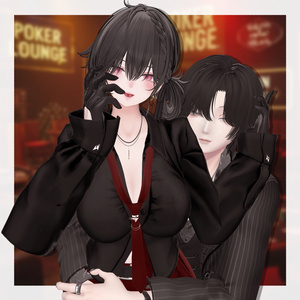 VRCポーズ15set (20Animation) Couple Pair Pose Vol.1 缩略图 13