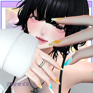 ‼️発売記念セール‼️VRCポーズ 70Animation Nail Pose Vol.1 缩略图 7