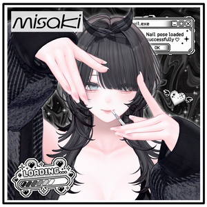 ‼️発売記念セール‼️VRCポーズ 70Animation Nail Pose Vol.1 缩略图 14