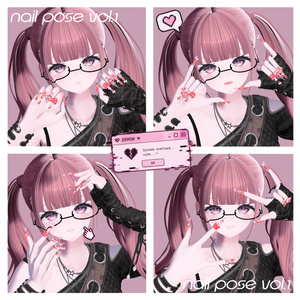 ‼️発売記念セール‼️VRCポーズ 70Animation Nail Pose Vol.1 缩略图 30
