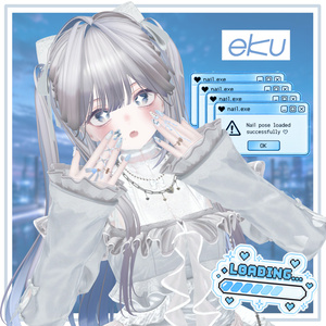‼️発売記念セール‼️VRCポーズ 70Animation Nail Pose Vol.1 缩略图 21