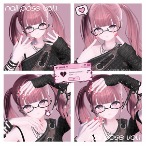 ‼️発売記念セール‼️VRCポーズ 70Animation Nail Pose Vol.1 缩略图 29