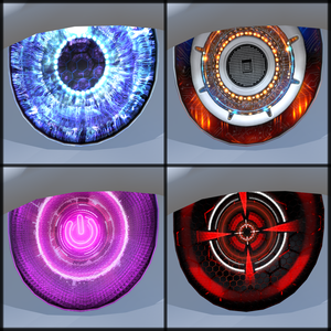 CyberDigital Eye Shader Set