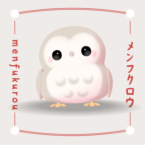 【VRM/cluster対応】ふくろう