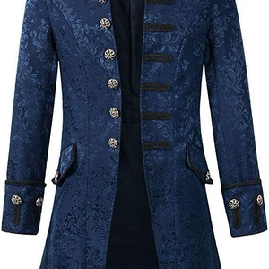 Blue Decorative Coat – Celestial Line – FBX For Avart of Unity/Blender/VRChat