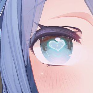 桔梗用瞳－♡テクスチャー　