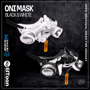 [ETC] UXMO Steam Punk Style Oni-Mask / [001] - 8 - Avatars 缩略图 4
