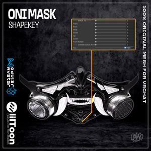 [ETC] UXMO Steam Punk Style Oni-Mask / [001] - 8 - Avatars 缩略图 7