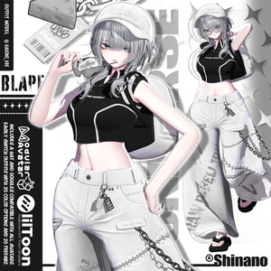 [12avatars] BLAPE Y2K ST Cloth - VRC / colors Pick 20🎨 缩略图 2