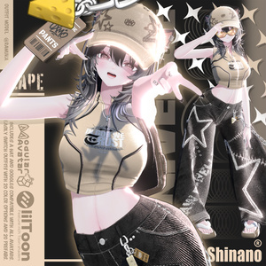 [12avatars] BLAPE Y2K ST Cloth - VRC / colors Pick 20🎨 缩略图 5