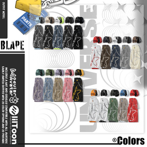 [12avatars] BLAPE Y2K ST Cloth - VRC / colors Pick 20🎨 缩略图 12