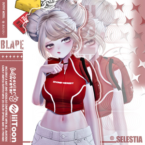 [12avatars] BLAPE Y2K ST Cloth - VRC / colors Pick 20🎨 缩略图 11