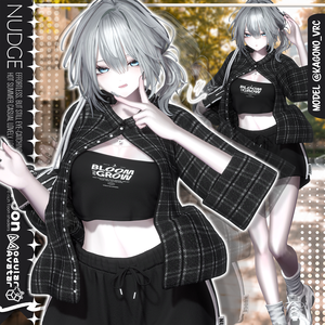 [11avatars] NUDGE CAMSCON STYLE - VRC / colors Pick 20🎨