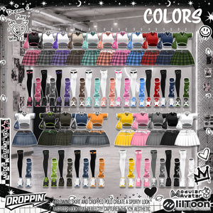 [14avatars] DROPPIN SUMMER SPORTY- VRC / colors Pick 22🎨 缩略图 14