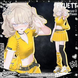 [14avatars] DROPPIN SUMMER SPORTY- VRC / colors Pick 22🎨 缩略图 8