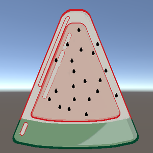 Watermelon jelly /スイカのゼリー