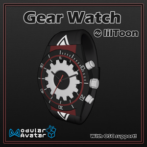 【 VRChat 】 Gear Watch 【 MA 】