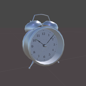 【3Dモデル】目覚まし時計