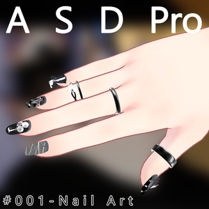 #001 NailArt ( For Kikyo )