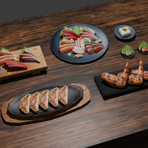 居酒屋フードセット-vol.2 (Izakaya food props-vol.2)
