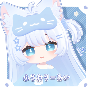 りりえ - Ririe 用アイテクスチャ「ふらわりーあい」- Ririe eye texture-