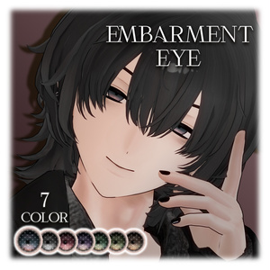 五味用アイテクスチャ「Embarment white eye」+「Embarment white eye」- Gomi eye texture- 缩略图 2