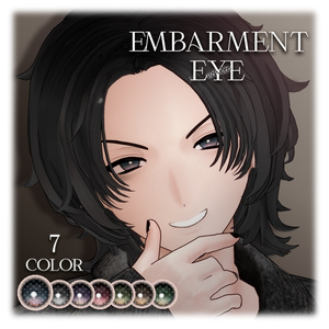 五味用アイテクスチャ「Embarment white eye」+「Embarment white eye」- Gomi eye texture- 缩略图 3