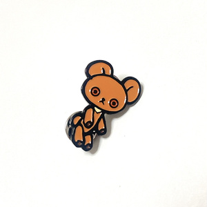 ピンバッジ（キャラメルベア）