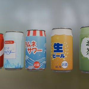 ドリンク缶5本セット