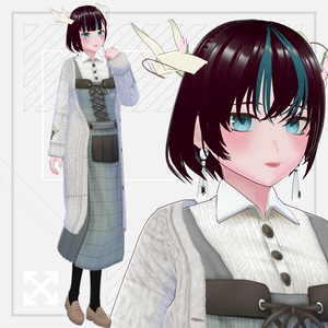 【デジタルフィギュア用VRM】冬服の空閑命【常設販売】