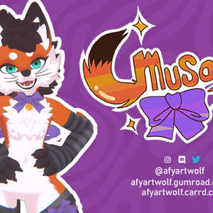 Musang Jingga VRChat Fox Furry VRchat Base Avatar