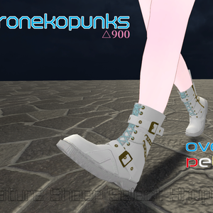 ブーツ『shironekopunks』 - over the petal　△900
