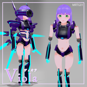 【VRchat】オリジナルロボ娘：ヴィオラちゃん