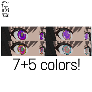 Psychedelic Eye Texture Pack 1 瞳テクスチャ