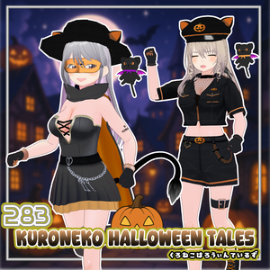 【#VRoid】283 KURONEKO Halloween Tales(ハロウィンテイルズ)
