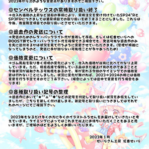 2023年春・制作待ちリスト(23年4月上旬制作)