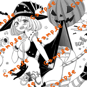 魔女っ娘ハロウィンふうせん