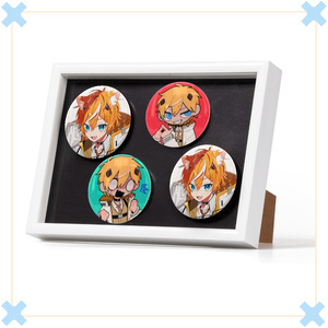 硲道夫】57mm名前ホロ缶バッジ【SideM】 - #無闇屋つくマス支店