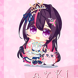 AZKiちゃんアクリルキーホルダー - 個人的に欲しいからグッズ化した