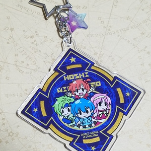 星をみるひとアクリルキーホルダー