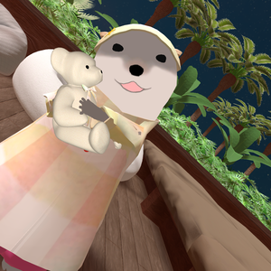 かわうそさんのゆったりパジャマ