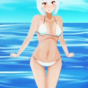 【VRC3.0想定】ラビリス・フラットルテの水着 缩略图 2