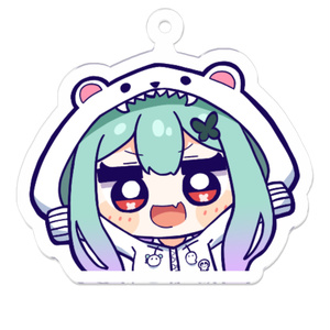 大神ミオ新衣装 ひょこっと顔出すミオしゃ 田中ゆっちのイラスト Pixiv