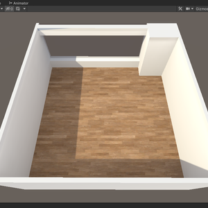 【無料】UnityのCubeで作った家⑩【VRChat想定】