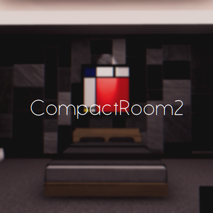 【VRChat想定】CompactRoom2【ワールドアセット】