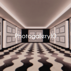 【VRChat想定:112枚飾れる！】photogallery10【ワールドアセット】