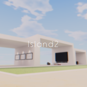 【VRChat想定】アイランド2【ワールドアセット】
