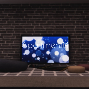 【VRChat想定】Apartment14【ワールドアセット】